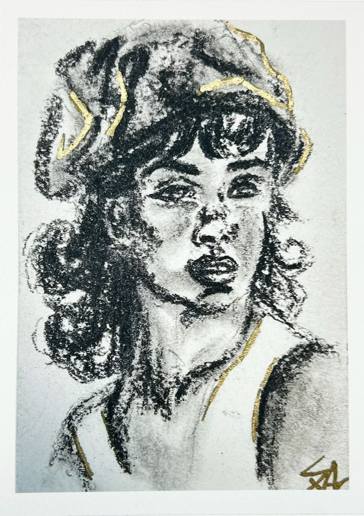 Streetlight Muse | 5x7 Art Print