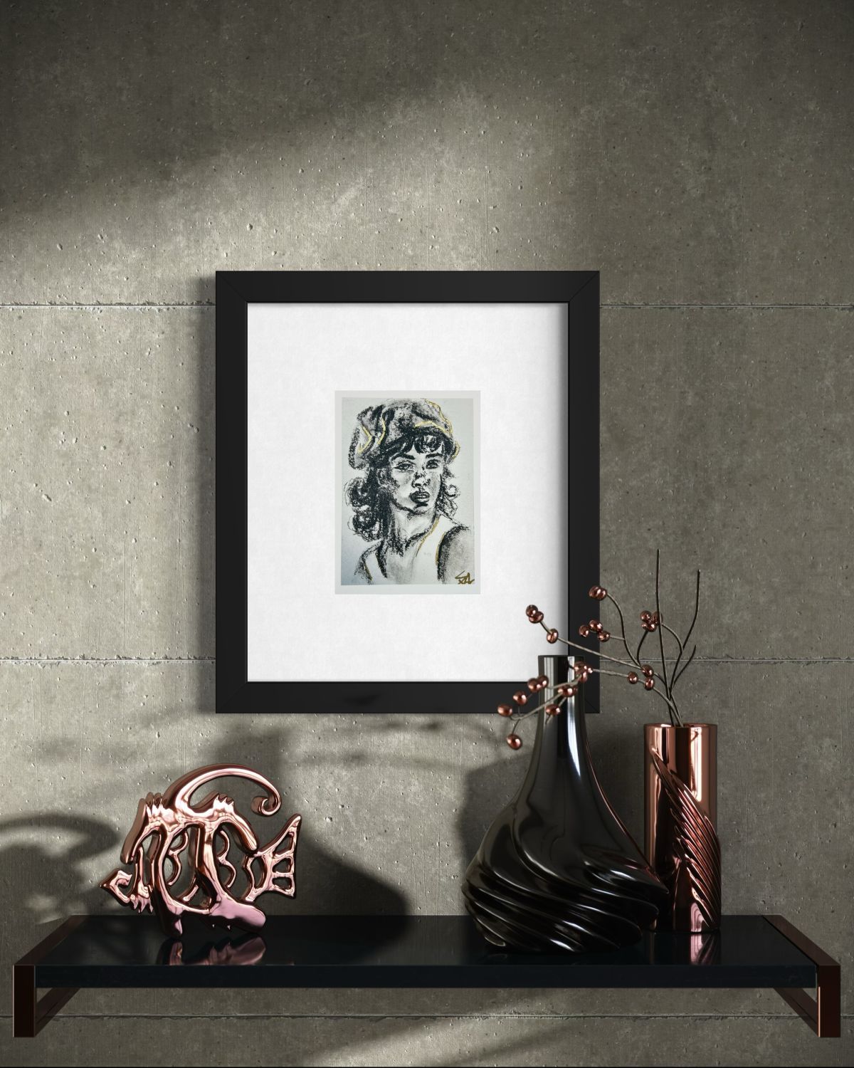 Streetlight Muse | 5x7 Art Print