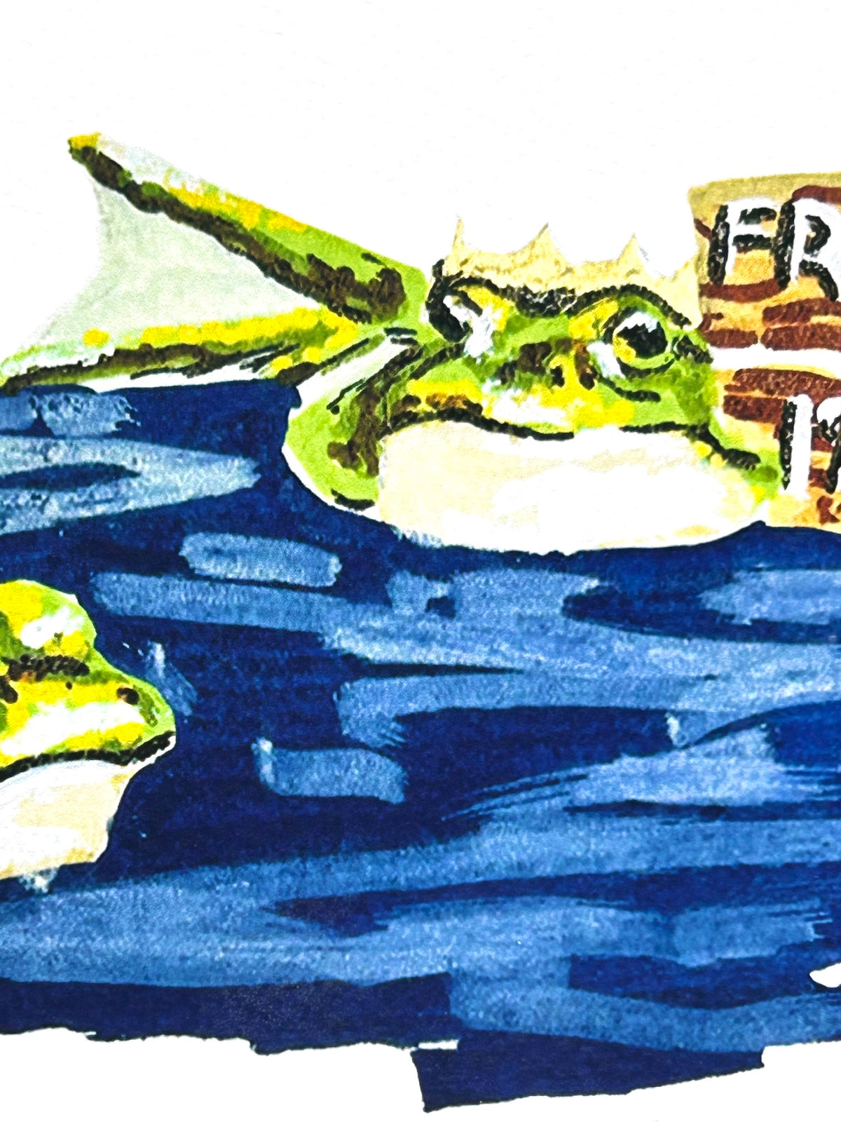 Frog Off, I'm Busy | 5x7 Art Print