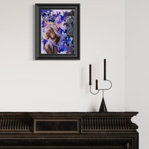 Astrape goddess art print wall art