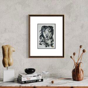 Wild Spark Fine Art Print Mockup